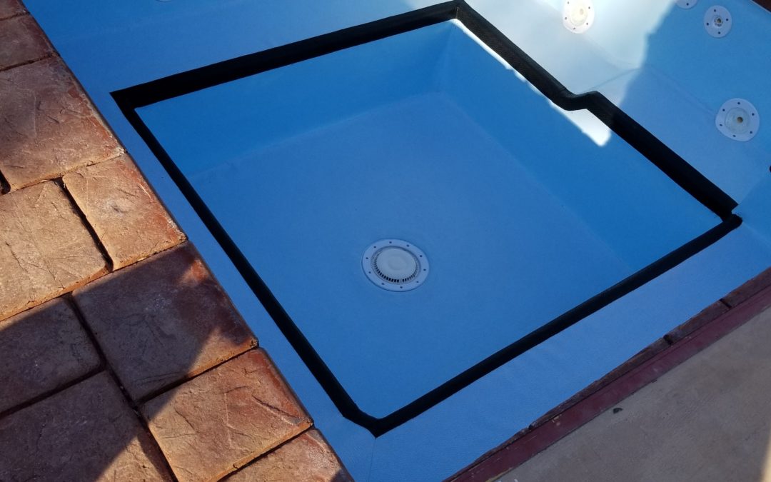 60 Mil PVC Liner Installation at Carol Weisner Spa – California