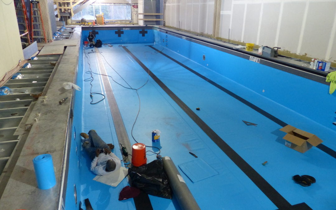 60 Mil PVC Pool Liner Installation Chestnut Hill – Boston MA
