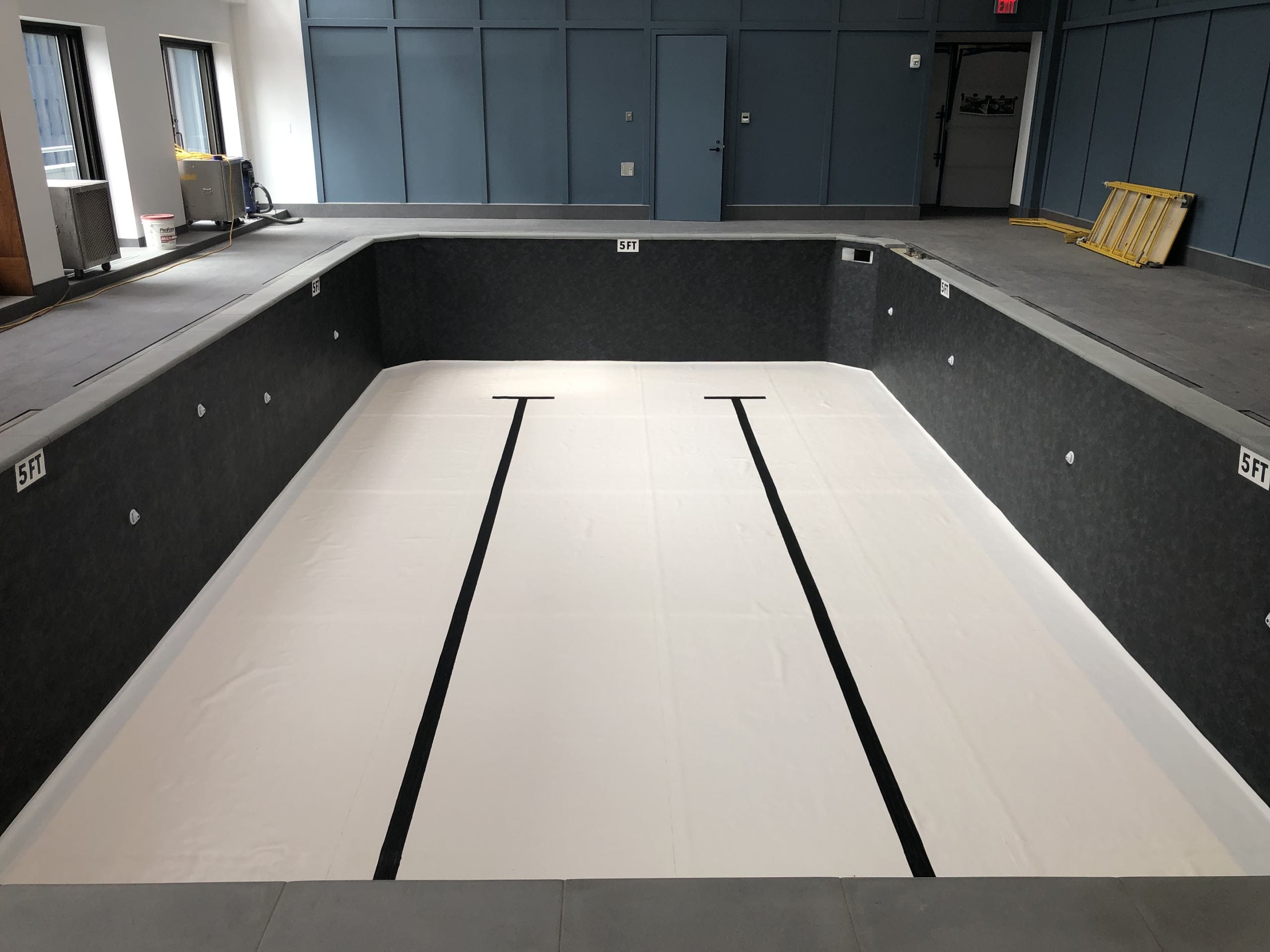 60 mil pvc pool liner installation contractor, custom pool liners, commercial pool liners